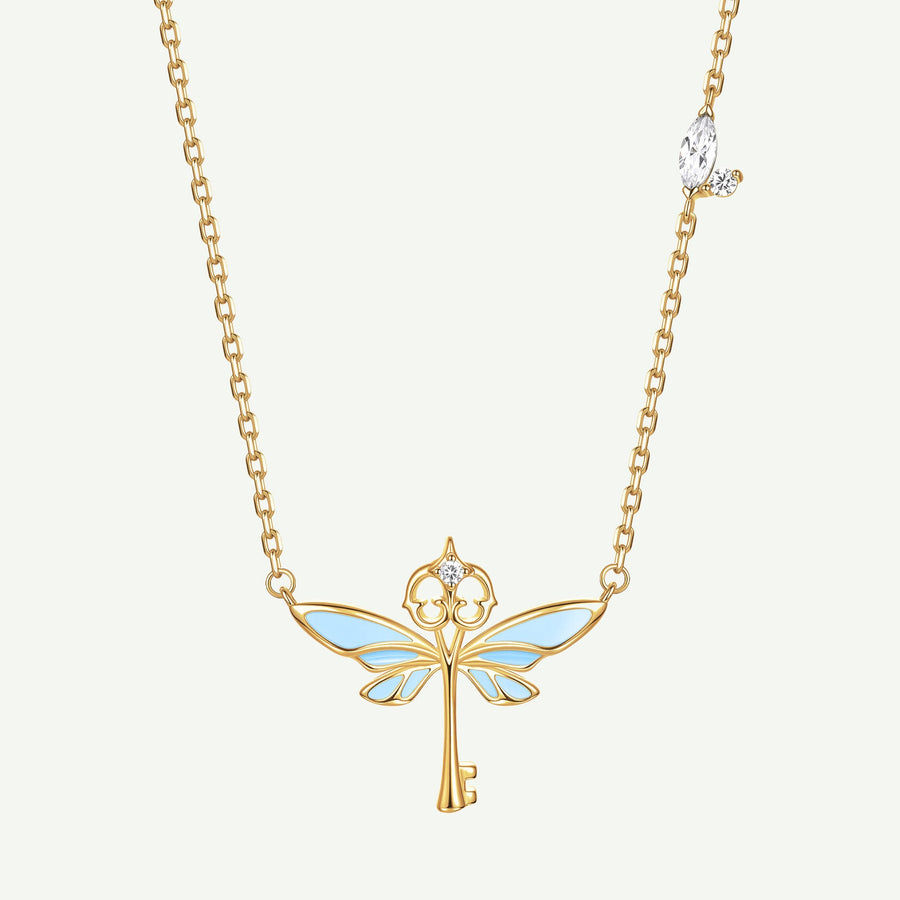 What Message to Write When Gifting a Necklace with Key or Wing Motifs