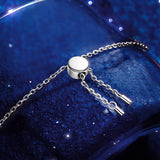 FANCIME “Starry Romance”  Shining Tennis Sterling Silver Bracelet