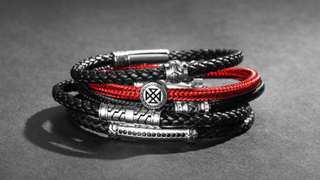 THE 7 BEST Personalized Leather And Silver Bracelets FOR Father's Day