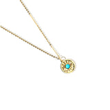 "Timeless Protector" Solid Gold Necklace