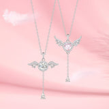 FANCIME "Angel's Love" Sterling Silver Necklace