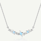 Collar con colgante FANCIME "Starlit Dream" Centelleante de plata esterlina