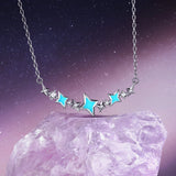 Collar con colgante FANCIME "Starlit Dream" Centelleante de plata esterlina