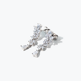 FANCIME “Wisteria Reverie” Flower Drop Sterling Silver Earrings Main