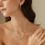 FANCIME「Ms Vega」きらめく星 アルファ・リラ スターリングシルバーネックレス