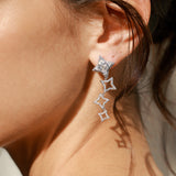 „Sternenklare Melodie“ Ohrhänger aus Sterlingsilber