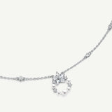 FANCIME "Vega Aureole" Twinkling Star Alpha Lyrae Sterling Silver Necklace