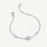 FANCIME "Ms Vega" Twinkling Star Alpha Lyrae Sterling Silver Bracelet