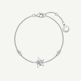 FANCIME "Ms Vega" Twinkling Star Alpha Lyrae Sterling Silver Bracelet