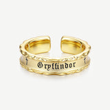 Harry Potter x FANCIME Gryffindor Hausring aus Sterlingsilber