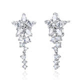 FANCIME "Vega Serenade" Twinkling Star Alpha Lyrae Sterling Silver Stud Earring