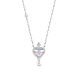 Harry Potter x FANCIME Liebestrank-Halskette aus Silber mit gebürsteter Textur