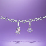 Magic Wand Silver Charm