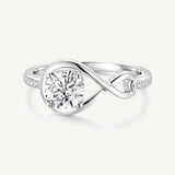 Infinite Embrace Promise Ring In Zircon