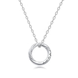 FANCIME “Love Magnetic” Couples Sterling Silver Necklaces