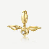 Harry Potter x FANCIME Golden Snitch Sterling Silver Charm