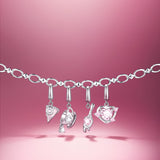 Sweet Cake Silver Charm