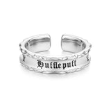 Harry Potter x FANCIME Hufflepuff House Sterling Silver Ring