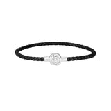 Harry Potter x FANCIME Leather Silver Bracelet