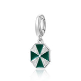 Harry Potter x FANCIME Slytherin's Medaillon Silver Charm