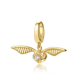 Harry Potter x FANCIME Golden Snitch Sterling Silver Charm
