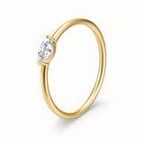 0.12 ct LGD Marquise Glow 14K Gold Ring