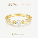 Anillo de plata Golden Snitch Harry Potter x FANCIME