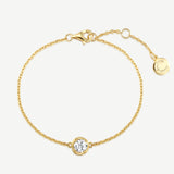 Bracelet pendentif en argent Promise Lock
