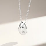 FANCIME “Sugar Bean” Sterling Silver Necklace