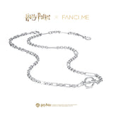 Harry Potter x FANCIME Magic Wand Sterling Silver Charm Necklace
