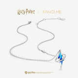 Harry Potter x FANCIME Patronus Mark Silver Necklace Glow-in-the dark Design