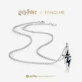 Harry Potter x FANCIME Patronus Mark Silver Necklace Thermochromic Design