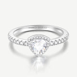 Balance Essential Silver Ring in White CZ
