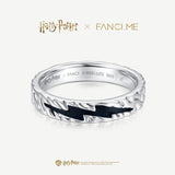 Harry Potter x FANCIME Patronus Mark Silver Ring Thermochromic Design