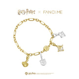Harry Potter x FANCIME Magic Charm Sterling Silver Bracelet