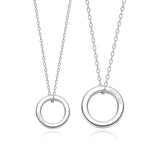 FANCIME “Love Magnetic” Couples Sterling Silver Necklaces