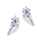 „Wisteria Whisper“ Ohrringe aus rosa Turmalin und Silber