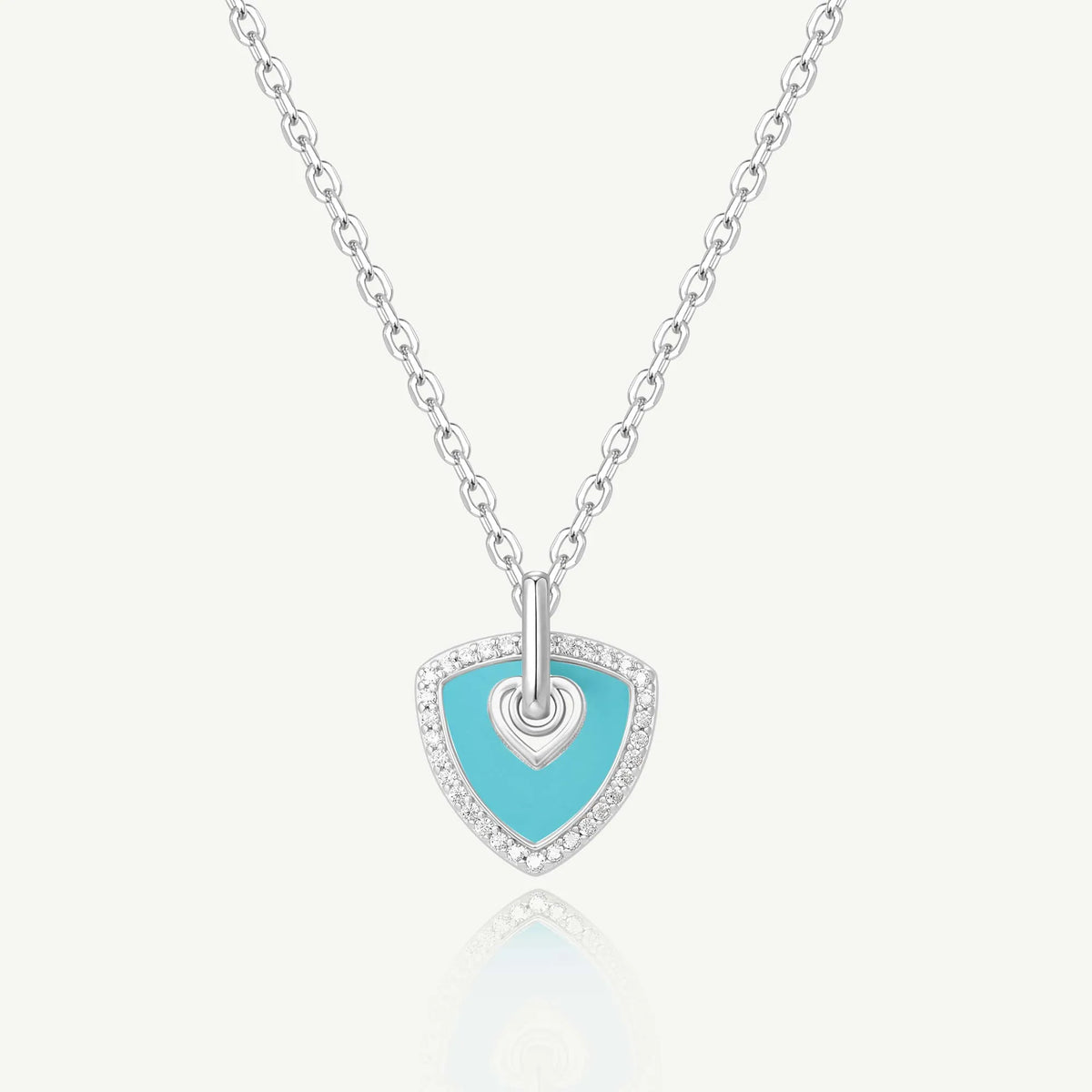 Trinity Signature Silver Necklace Created