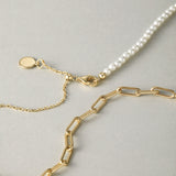 Pearl Grid Harmony Necklace
