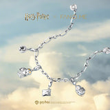 Harry Potter x FANCIME Magic Charm Sterling Silver Bracelet