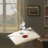 Harry Potter x FANCIME Hedwig Halskette aus Sterlingsilber