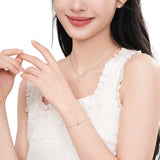 Promise Lock Silver Pendant Necklace