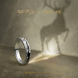 Harry Potter x FANCIME Patronus Mark Silver Ring Thermochromic Design