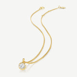 Bracelet pendentif en argent Promise Lock