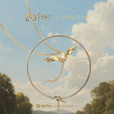 Harry Potter x FANCIME Golden Snitch Sterling Silver Necklace