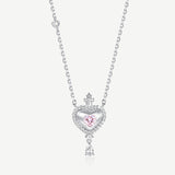 Harry Potter x FANCIME Love Potion Silver Necklace Brushed Texture Design