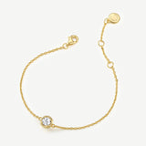 Bracelet pendentif en argent Promise Lock