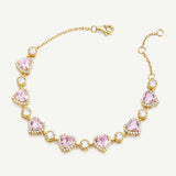 FANCIME "Ms Charming" Silver Tennis Bracelet