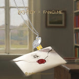 Harry Potter x FANCIME Hedwig Halskette aus Sterlingsilber