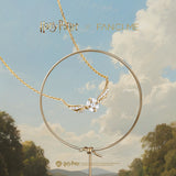 Harry Potter x FANCIME Golden Snitch Sterling Silver Necklace